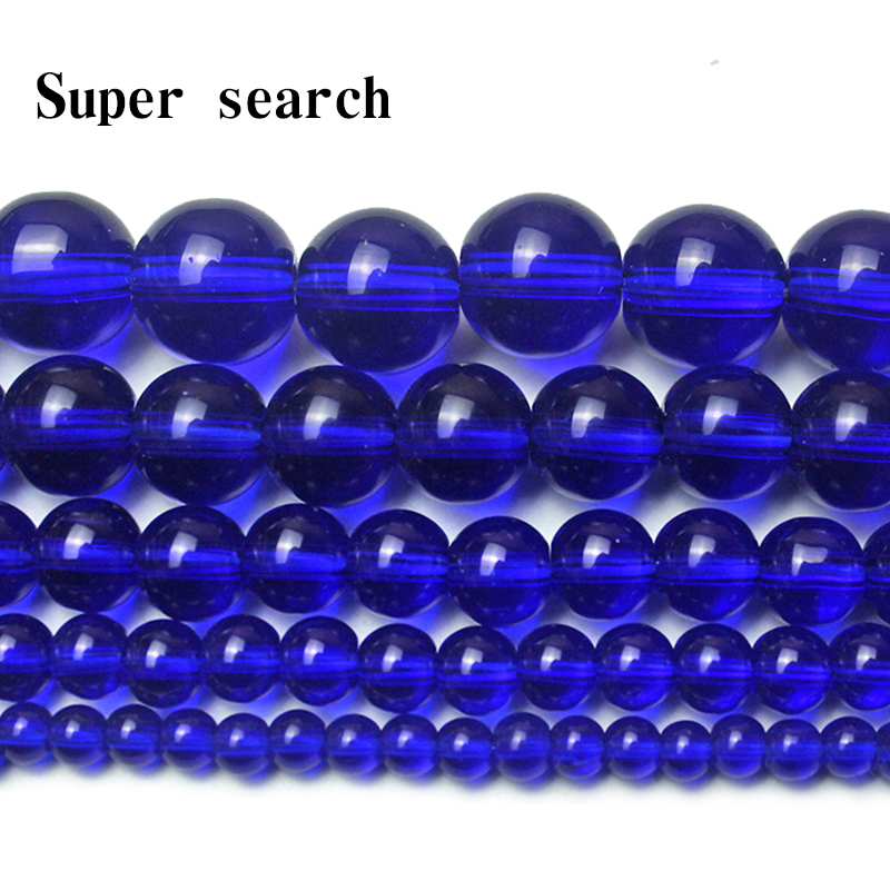 Embroidery Glass Beads - Hạt Đá Tự Nhiên Hải Quân