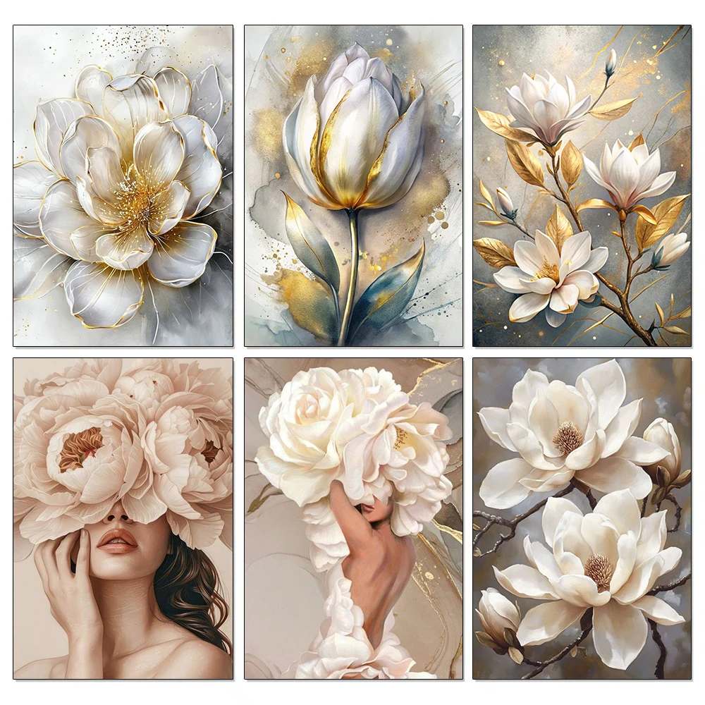 Embroidery Flower - Diamond Embroidery New 2025 Diamond Painting