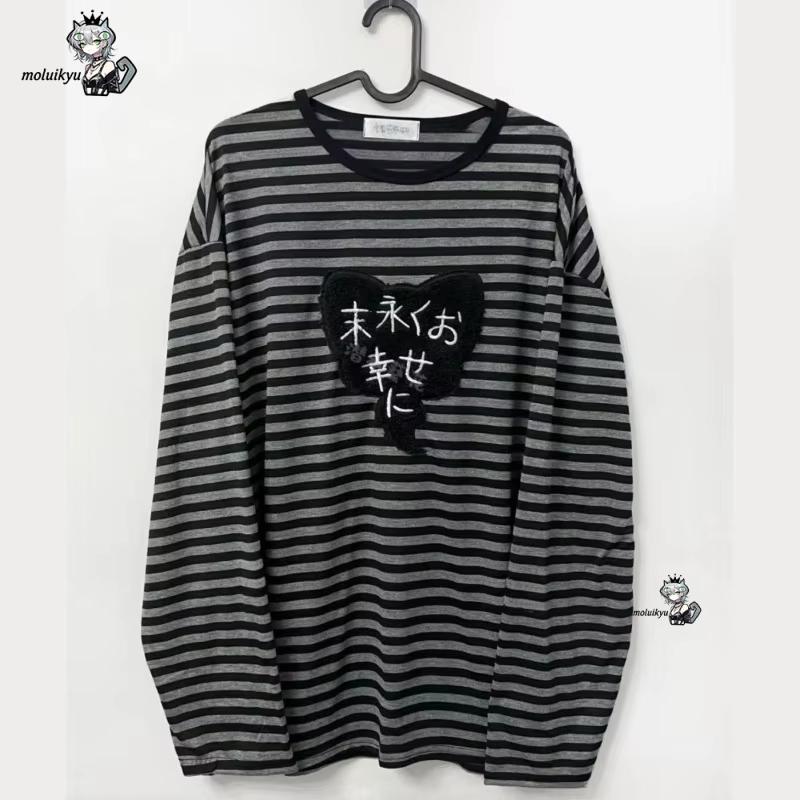 Embroidery Class - Y2K American Punk Vintage O Neck