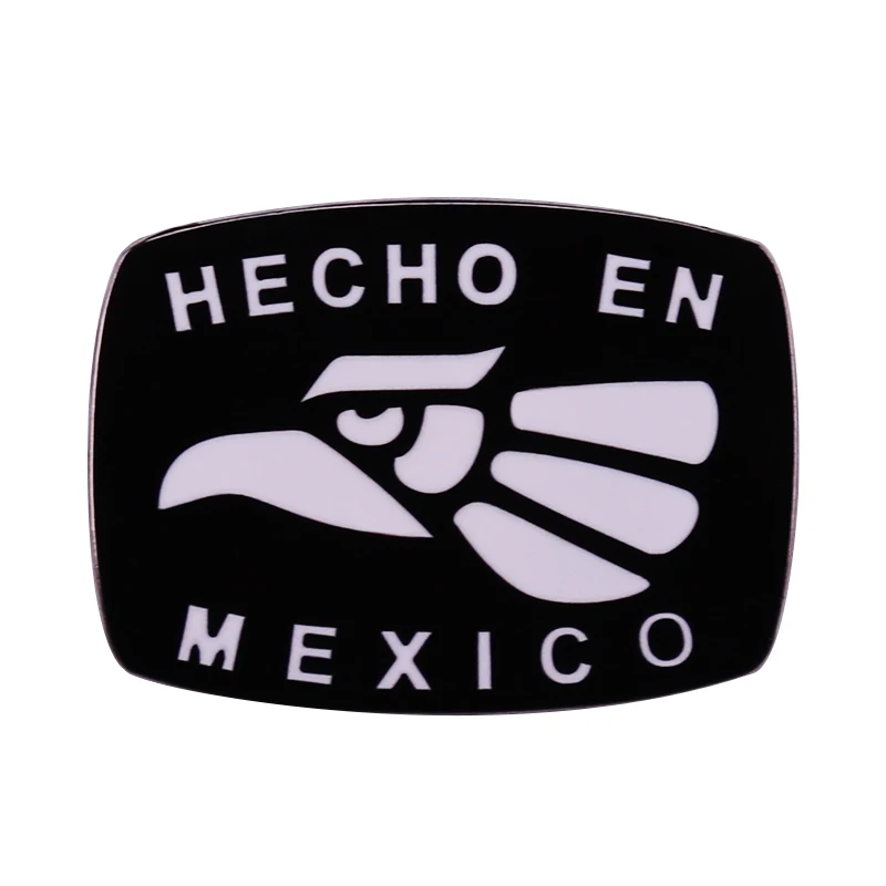 Embroidery Australia - Made in Mexico Eagle Logo Brooch