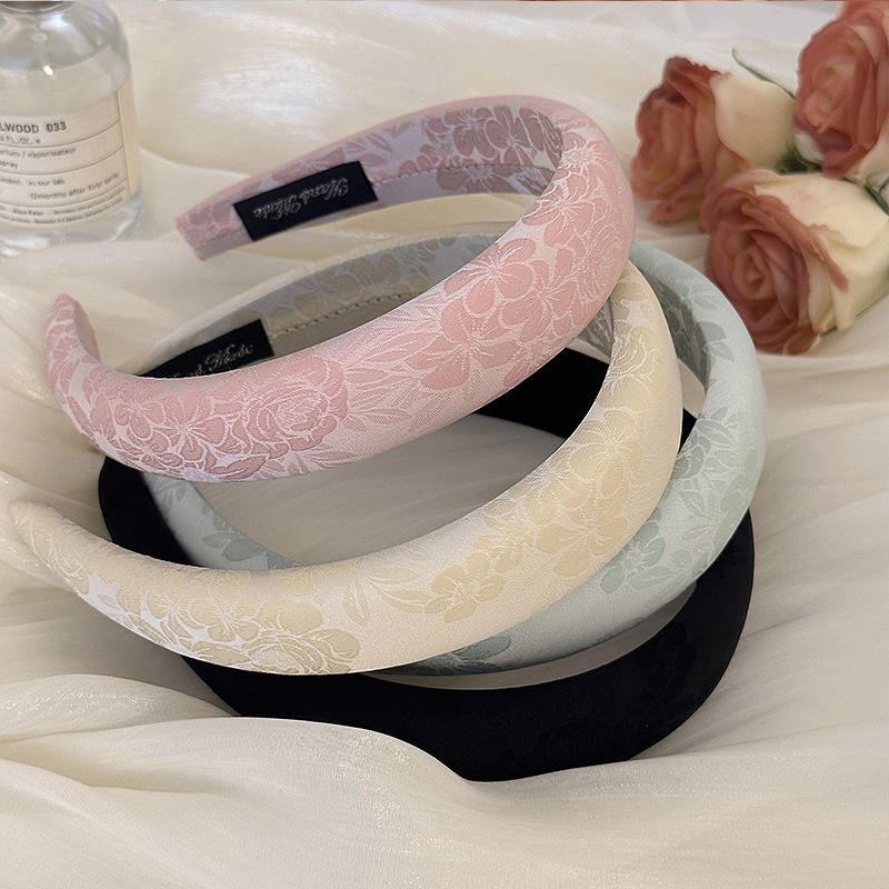 Embroidery Rose - Fashion Women Embroidery Rose Flower Sponge