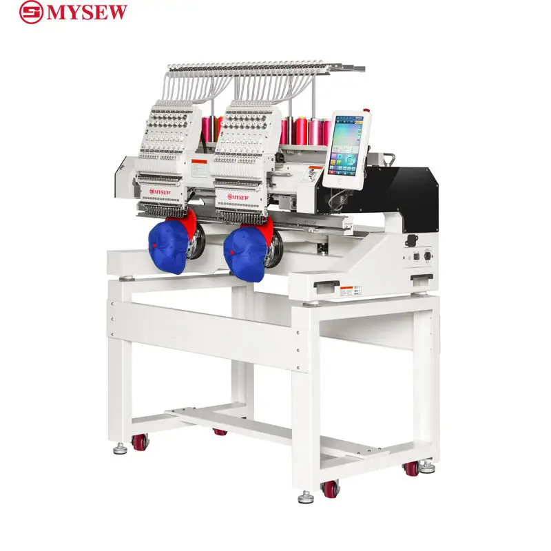 MYSEW MBC-1202/1502 2 Heads 12 - đánh giá và giá Embroidery Machines