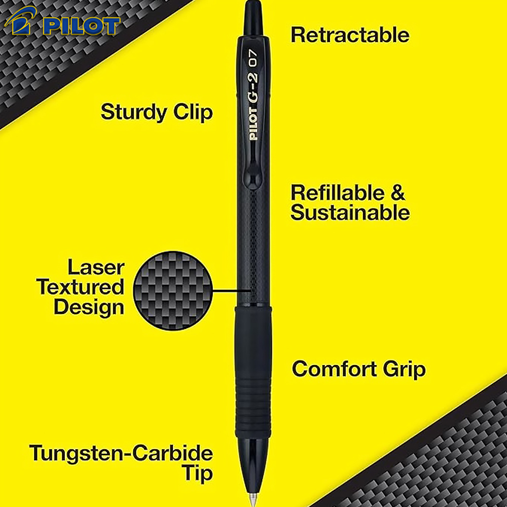 New Japan Pilot Gel Pen G2 Bla - đánh giá và giá Pilot Pen G2