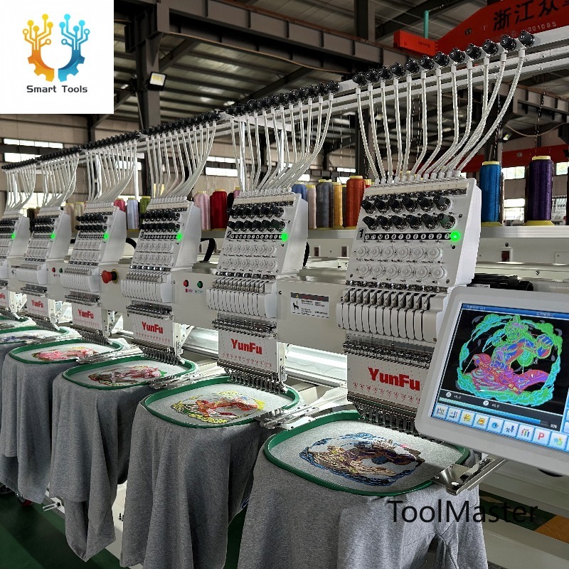 [2026] YUNFU High-Speed 6-Head - đánh giá và giá Embroidery Machines