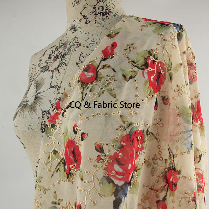 New rose pattern embroidery pr - đánh giá và giá Embroidery Rose