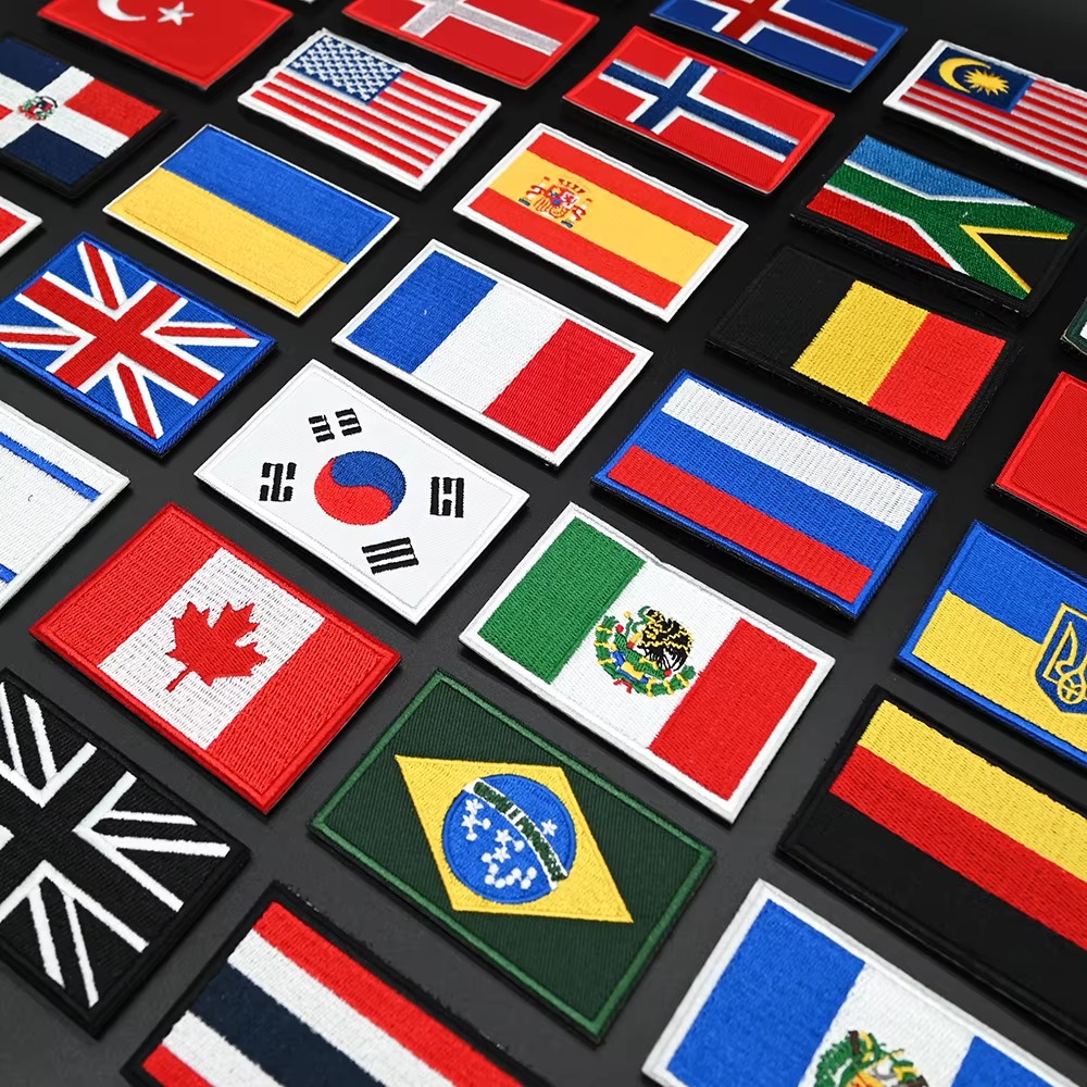 Embroidery Flag Patch US UK Ca - đánh giá và giá Embroidery Australia