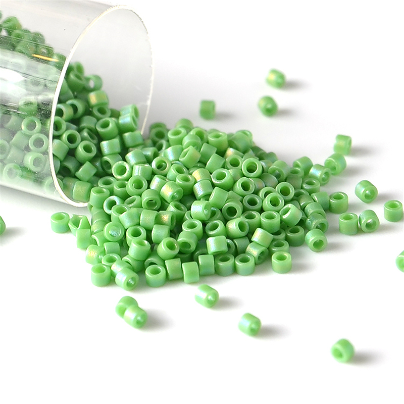 10G/Ống 1.6Mm Miyuki Hạt Mờ Ra - đánh giá và giá Embroidery Glass Beads