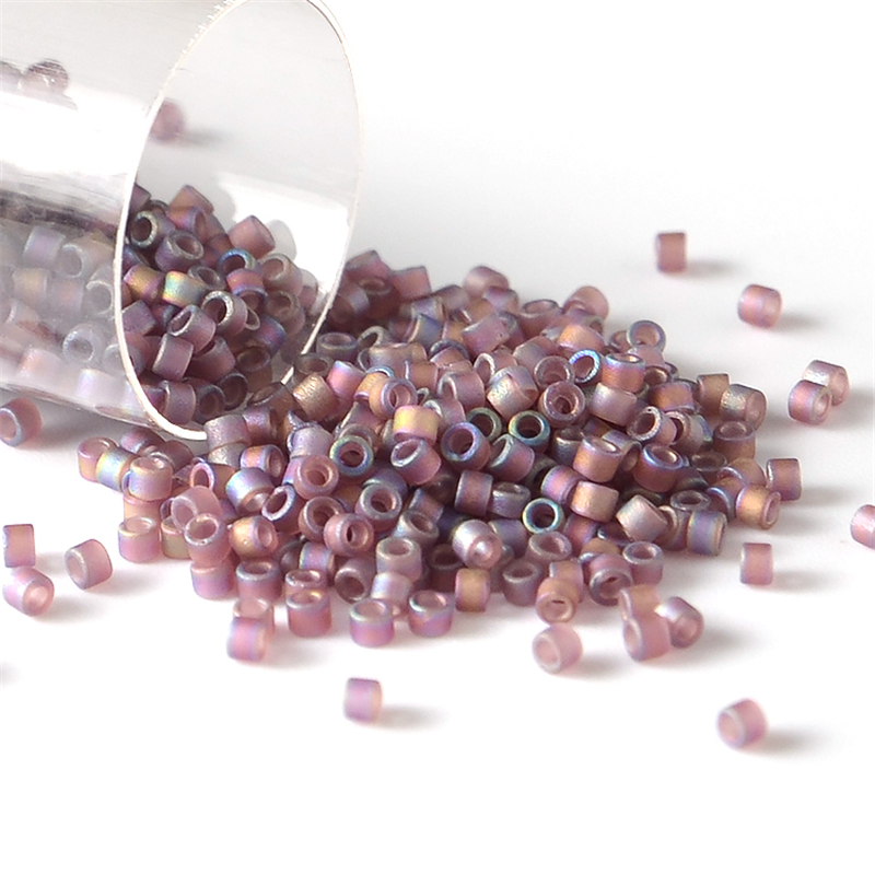 10G/Ống 1.6Mm Miyuki Hạt Mờ Ra - đánh giá và giá Embroidery Glass Beads