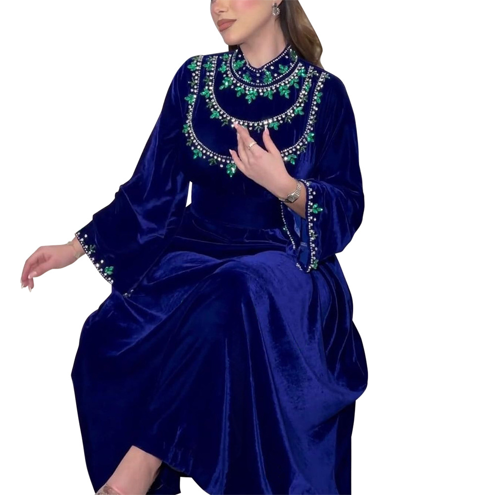 Arabic Muslim Dress Elegant Au - đánh giá và giá Embroidery Arabic