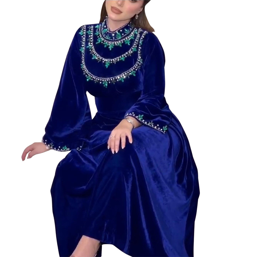 Arabic Muslim Dress Elegant Au - đánh giá và giá Embroidery Arabic