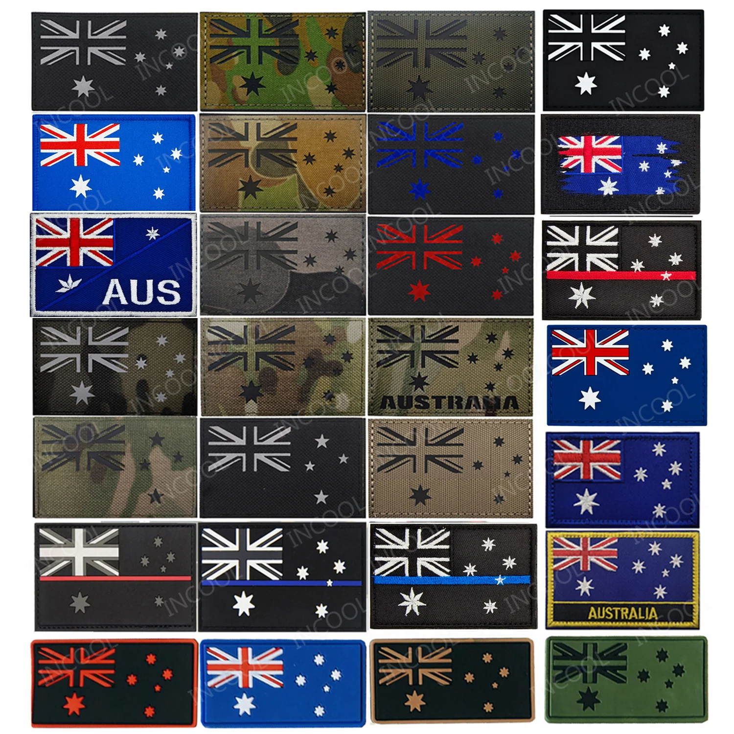 Australia Flag IR Reflective P - đánh giá và giá Embroidery Australia