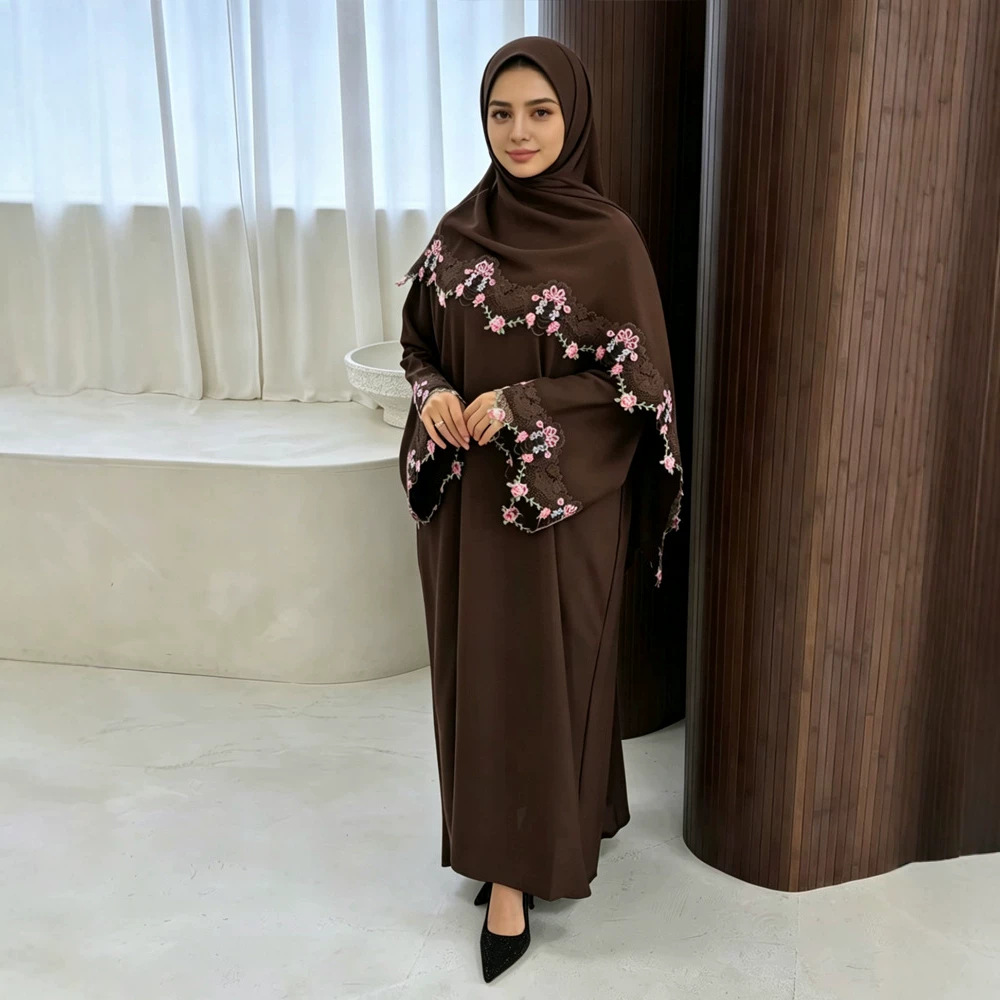 Eid Dress Women Muslim Abaya P - đánh giá và giá Embroidery Arabic