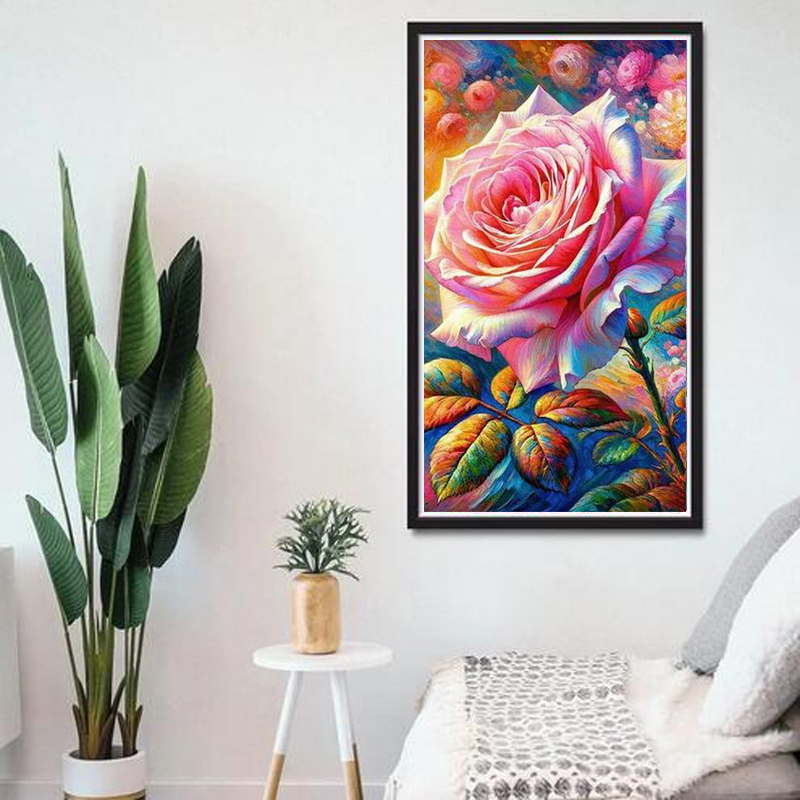 Large Size Picture Full Crysta - đánh giá và giá Embroidery Rose