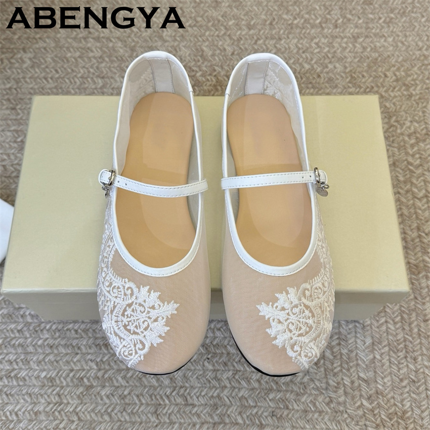 Lace Embroidery Flat Shoes for - đánh giá và giá Embroidery Lace