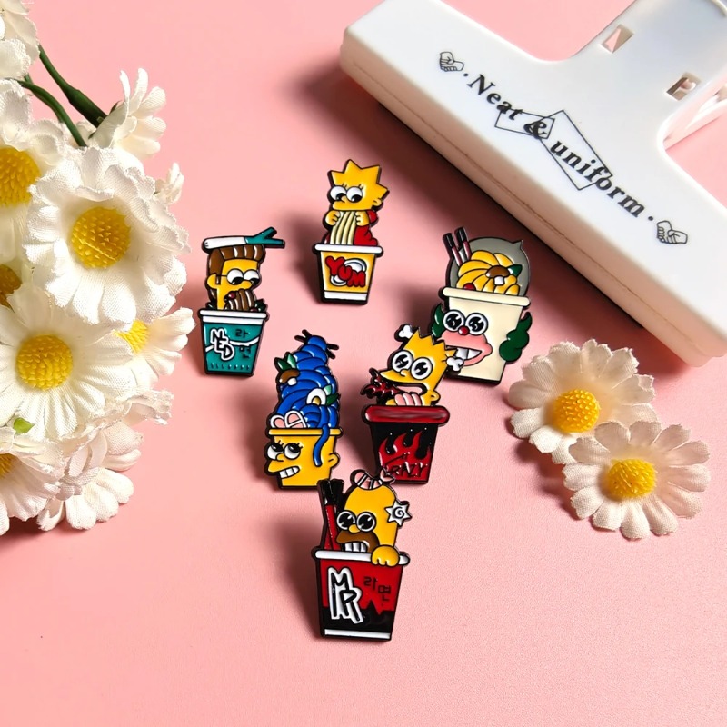 6pcs Set The Simpsons Cute fun - đánh giá và giá Embroidery Reddit