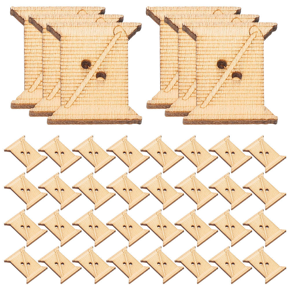 100Pcs Wooden Embroidery Floss - đánh giá và giá Embroidery Art