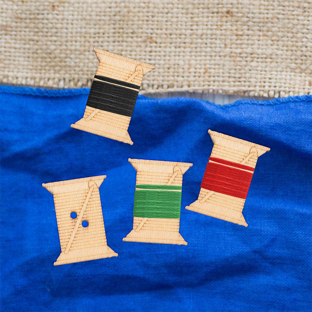 100Pcs Wooden Embroidery Floss - đánh giá và giá Embroidery Art