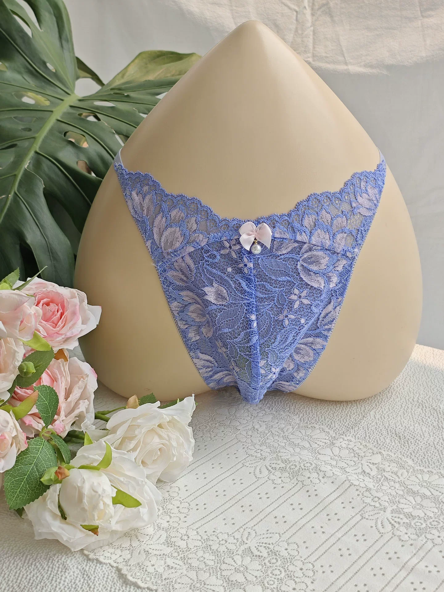 Black Lace Man's T-brief Embro - đánh giá và giá Embroidery Lace