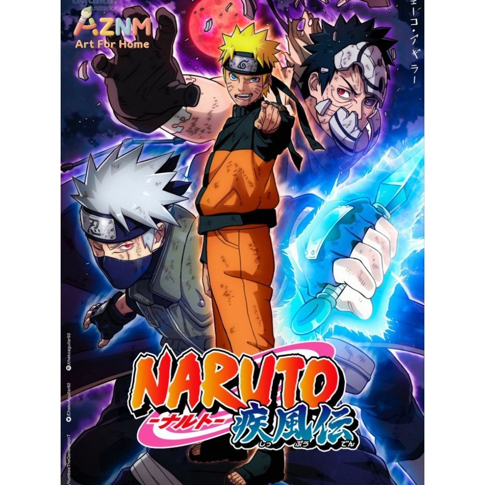 Frameless 1pc Naruto Class Sev - đánh giá và giá Embroidery Class