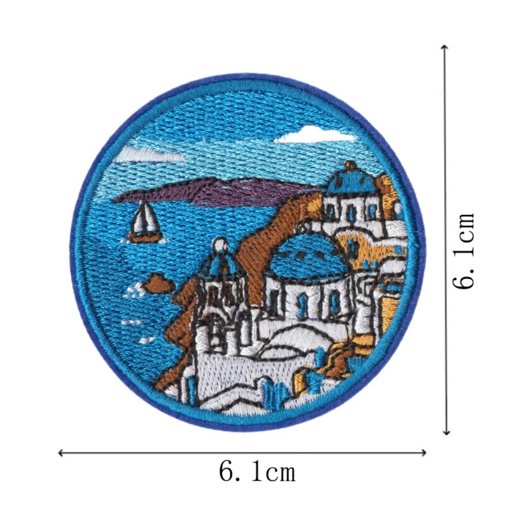 City Landmark Pattern Embroide - đánh giá và giá Embroidery Australia