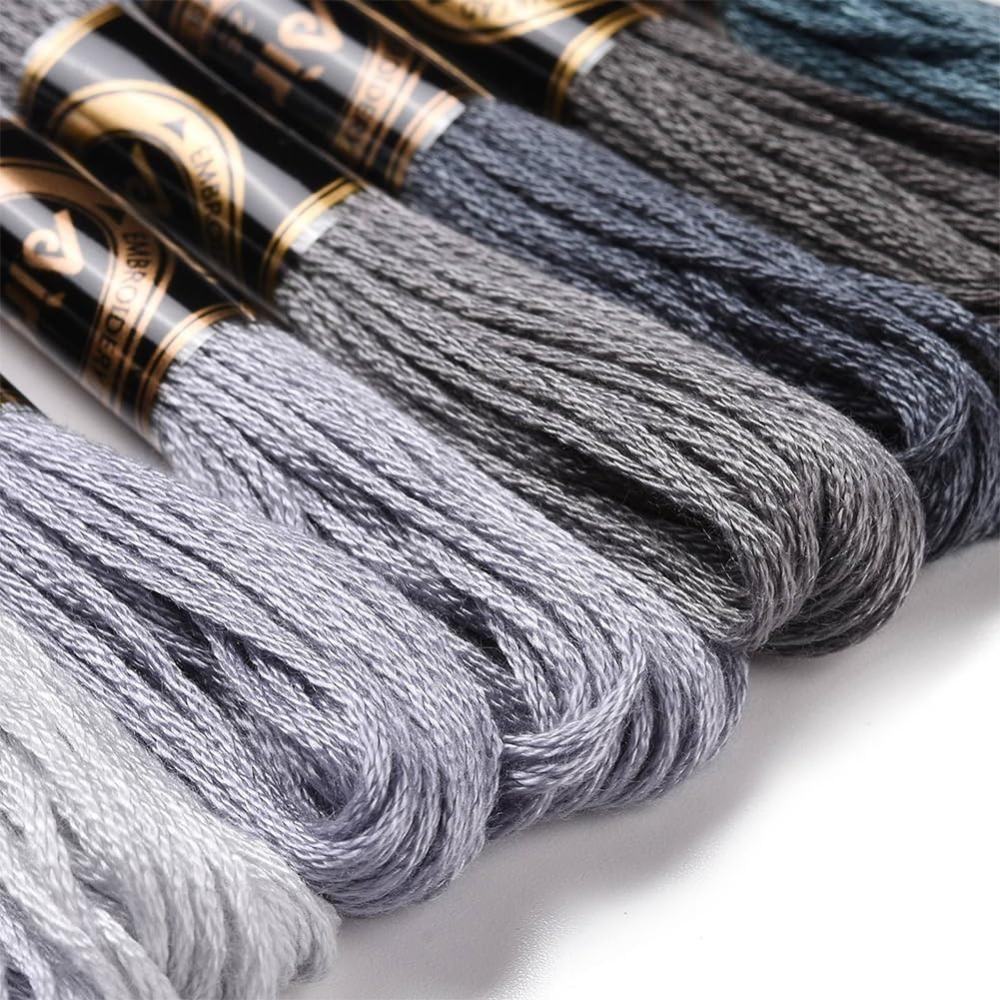 8 Skeins 70 Yards Grey Friends - đánh giá và giá Embroidery Bracelet