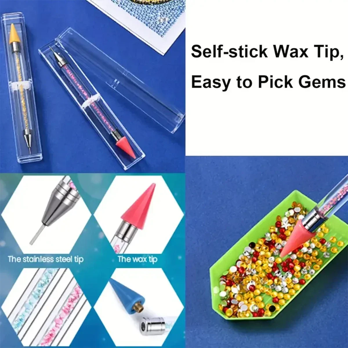 Waxless Diamond Painting Tool, - đánh giá và giá Embroidery Art