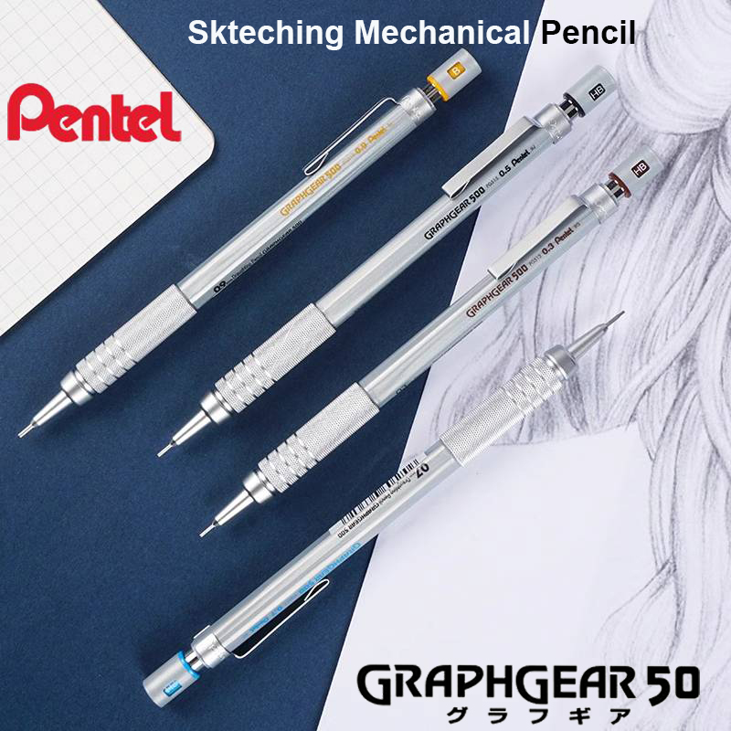Pentel Mechanical Pencil Graph - đánh giá và giá Pentel Pen Graphgear