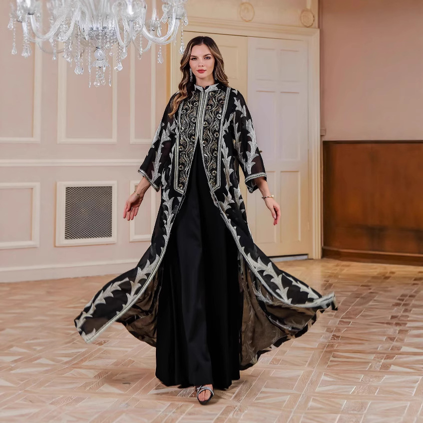 Eid Women Dress Muslim Abaya D - đánh giá và giá Embroidery Arabic