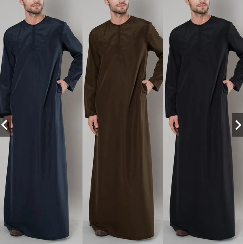 Eid Muslim Jubba Thobe Men Ram - đánh giá và giá Embroidery Arabic