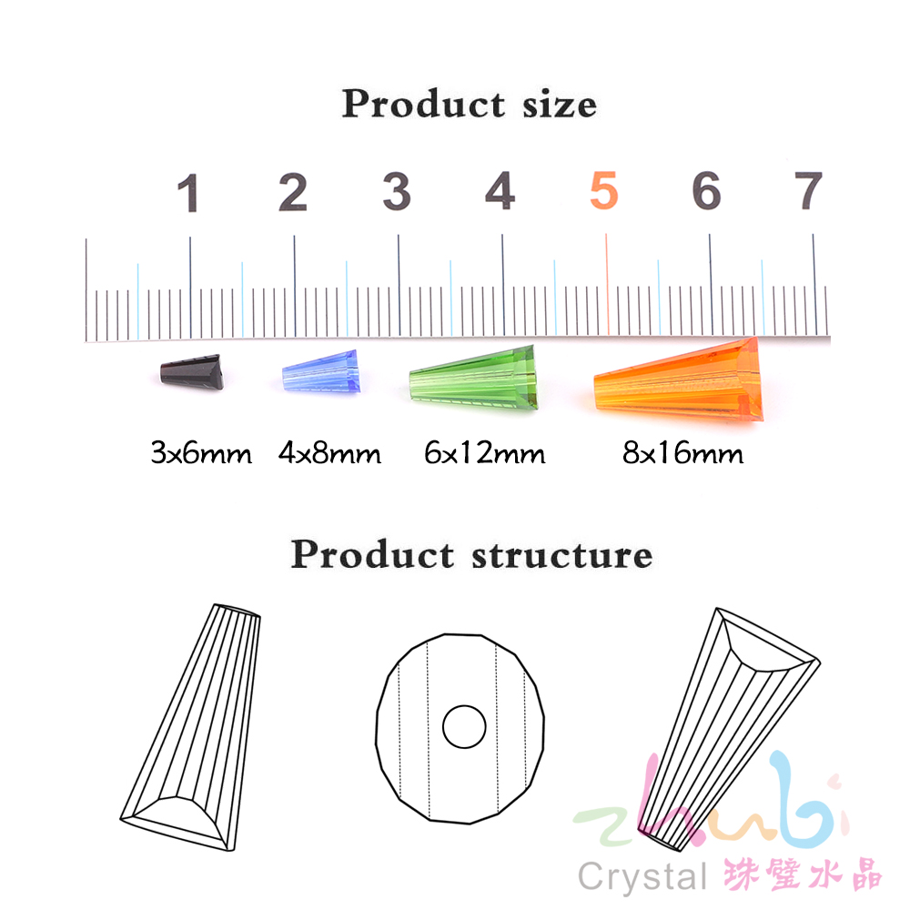 ZHUBI 95 cái/lốc Đính Hạt Pha  - đánh giá và giá Embroidery Glass Beads