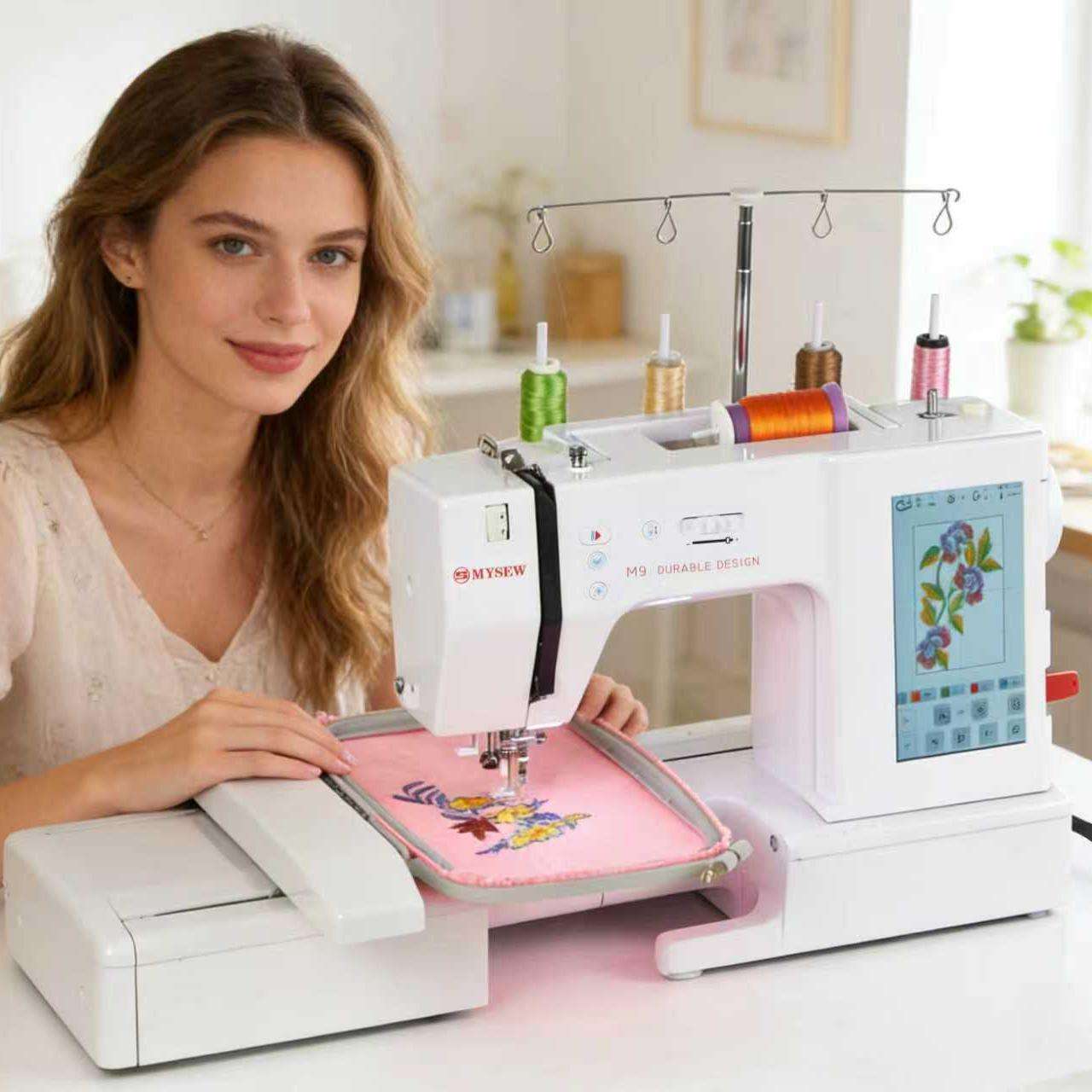 MYSEW M9 Customizable High-Spe - đánh giá và giá Embroidery Machines