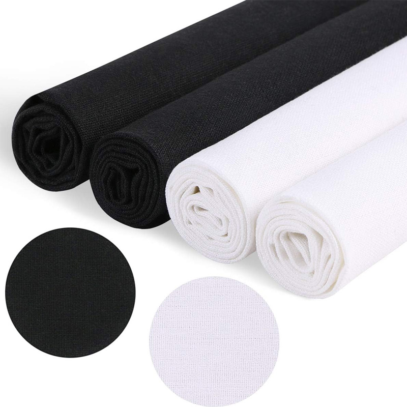 4 Pieces of Linen Fabric, Soli - đánh giá và giá Embroidery Class