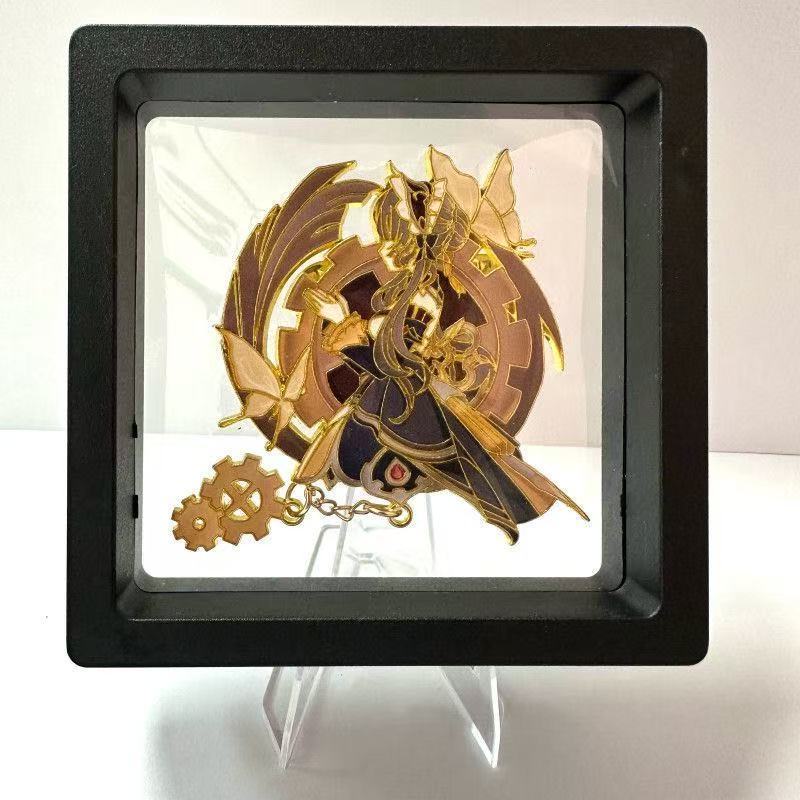 Steampunk Anime Girl Enamel Br - đánh giá và giá Embroidery Bracelet