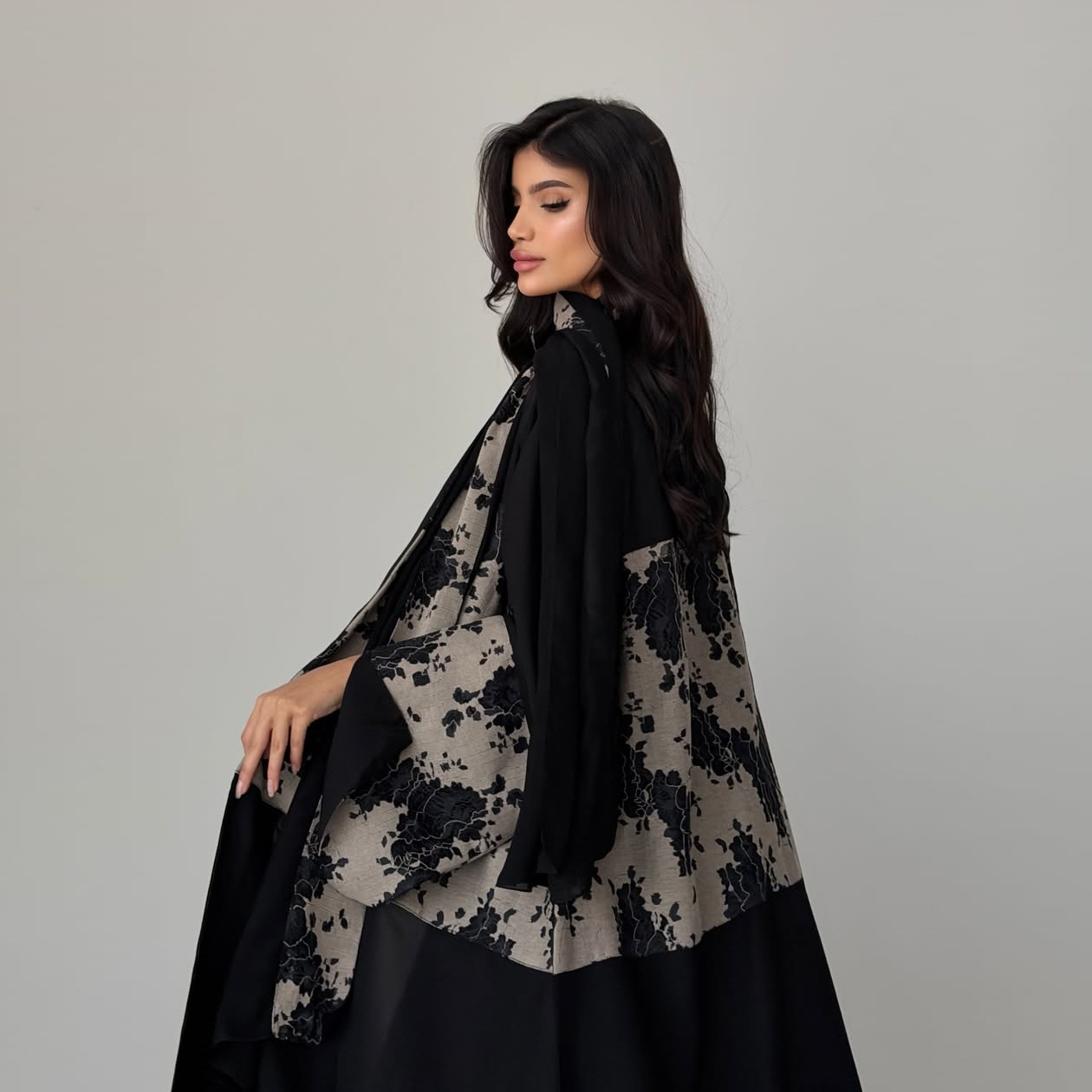 Women Eid Abaya Hijab 2 Piece  - đánh giá và giá Embroidery Arabic