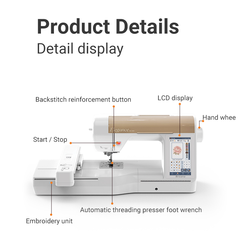 Easy Use Ricoma RSE5000 Househ - đánh giá và giá Embroidery Machines