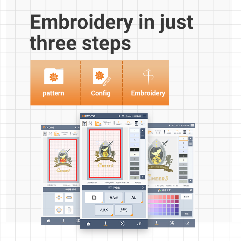 Easy Use Ricoma RSE5000 Househ - đánh giá và giá Embroidery Machines